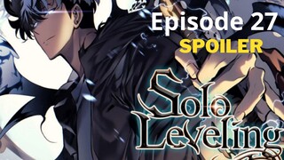 Solo Leveling Episode 27 Bahasa Indonesia Spoiler