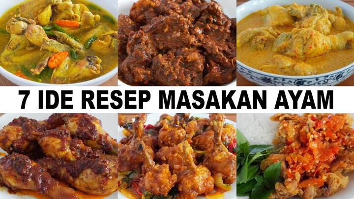 7 IDE RESEP MASAKAN AYAM UNTUK SEMINGGU ENAK DAN BIKIN KETAGIHAN!!
