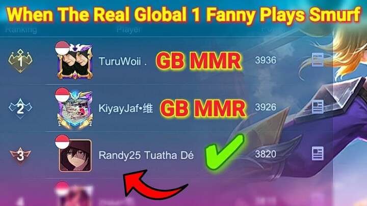 Ketika GLOBAL 1 FANNY Main Di Low Rank.. Auto Pamer FREESTYLE!!