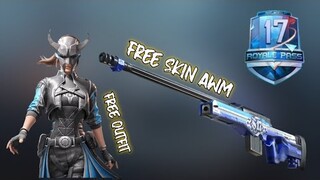 Free Skin Permanen!!! Outfit dan Skin Awm S17 | Tier Rewards