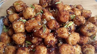 70 Pesos Recipe para sa Crunchy Garlic Tofu 😋