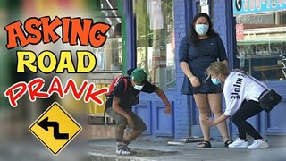 Asking Road Prank | Na pa Sayaw si Ate .