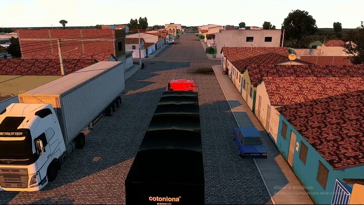De vitoria da conquista-ba para poçoes-ba Acidente Euro Truck Simulator 2