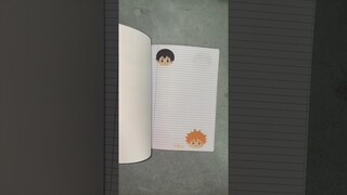 Haikyuu🏐 #haikyuu #คู่ตบฟ้าประทาน #ゴミ捨て場の決戦 #ไฮคิว #ハイキュー #youtubeshorts #foryou #notebook