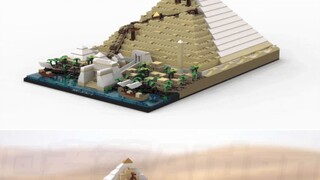 LEGO MOC Piramida Giza "Versi Lengkap"