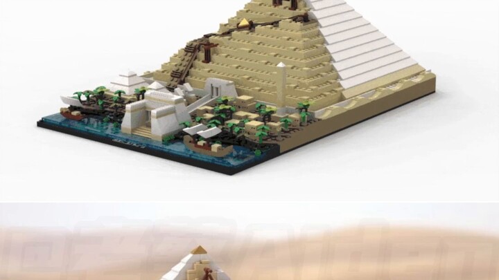LEGO MOC Piramida Giza "Versi Lengkap"