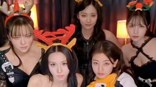 twice挑战师弟团外网改编的圣诞搞怪曲！！！