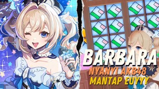 Imutnya Barbara nyanyi lagu AKB 48 sambil joget 😍