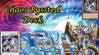 CHAOS BYSSTED DECK PROFILE  FT. NEW CRAZY CHAOS CARDS SEP.2022 YUGIOH