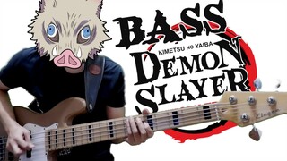 Kimetsu no Yaiba  OP『Gurenge』by LiSA (Bass Cover by Jikyonly)