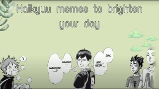 Haikyuu memes to brighten your day