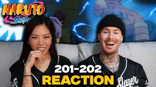SASUKE VS RAIKAGE | Naruto Shippuden Reaction Ep 201-202