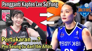 Pyo Seong Ju, pengganti Kapten Lee So Yong dari IBK Altos
