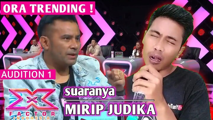 cuma modal suara mirip judika || X FACTOR INDONESIA 2021