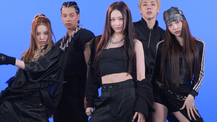 ALLDAY PROJECT debut song WICKED dance relay version