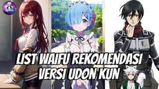 Waifu Rekomendasi Versi Udon Kun