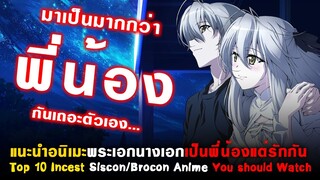 10 อนิเมะพระเอกนางเอกเป็นพี่น้องแต่รักกัน [แนะนำอนิเมะ] [ Top 10 Incest Siscon/Brocon Anime ]