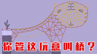 Bridge-building genius: It took a week, and I once again built the "world's first" bridge liver