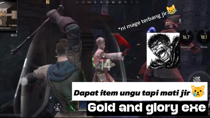 Gold and glory exe | dapat senjata ungu malah mokad😹_