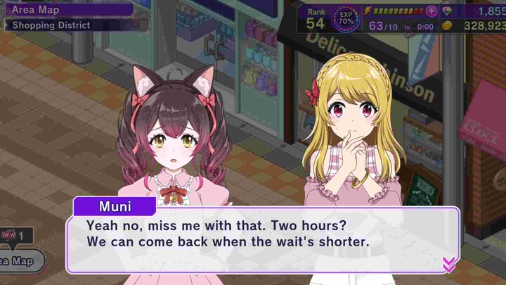 Rinku and Muni Interaction - D4DJ