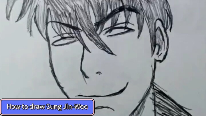 How to draw Sung Jin-Woo in different level