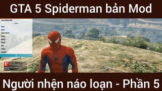 Gta 5 Spoderman bản Mod người nhện náo loạn #5