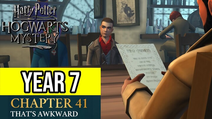 Harry Potter: Hogwarts Mystery | Year 7 - Chapter 41: THAT'S AWKWARD