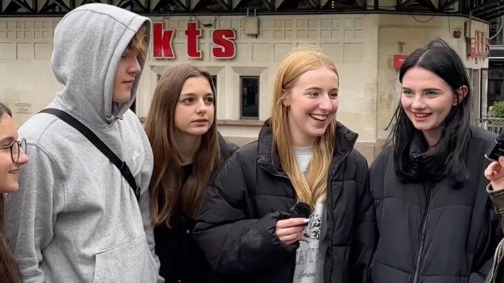 “Do you think all Chinese people are good at math?” (Street interview in London)
