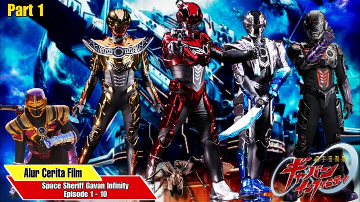 Alur Cerita Super Space Sheriff Gavan Infinity Part 1 (Episode 1 - 10)