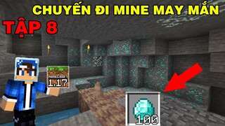 Tập 8 | SINH TỒN MINECRAFT PE 1.17 | Đj Kiếm Kim Cương Để Làm Bộ Đồ..!!