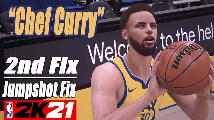 Stephen Curry Jumpshot 2nd Fix NBA2K21 with Side-by-Side Comparison