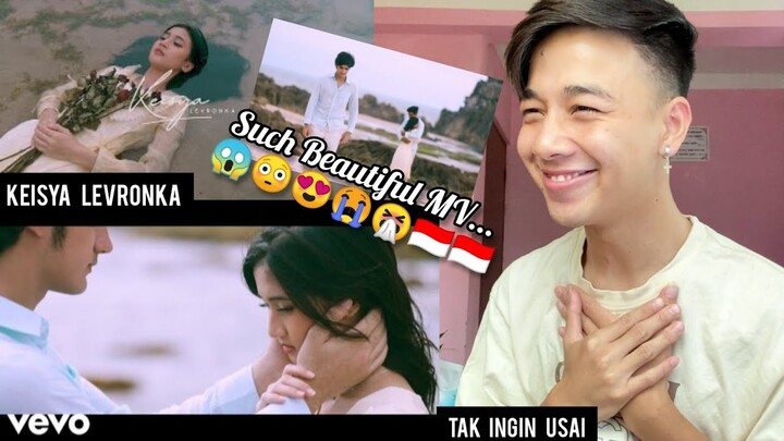 Keisya Levronka - Tak Ingin Usai (Official Music Video) | REACTION