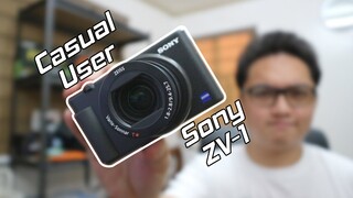 Casual User's Perspective - Sony ZV-1 Review! (Tagalog)