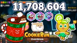 CookieRun OvenBreak 11.7M (LAND5) Cocoa + Hamster คุกกี้เทพธิดา By essAyseeK TV