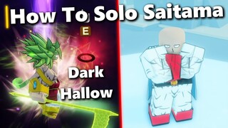 How To Solo Saitama Raid Boss (Raid Island Update) | Dragon Soul