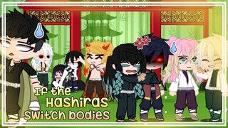 If the Hashira’s switch bodies || Demon Slayer Skit || Gacha Club