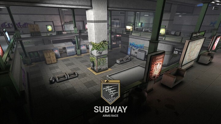 Combat Master S5 - Arms Race - Subway