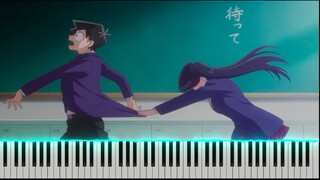 Komi Can't Communicate Episode 1 OST - Chalkboard Talk [Piano Tutorial + sheet]