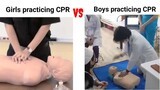 Girls VS Boys CPR