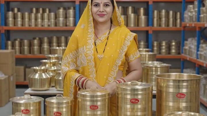 Brass Containers