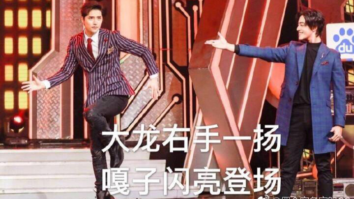 Dalong's "pink-patted" dance from Day Day Up: coordinated limbs, confident and beautiful! (Who said 