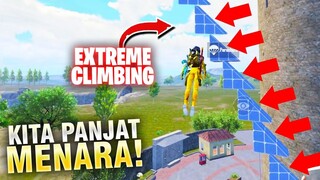 WAH AKU BISA MANJAT MENARA SAMPE ATAS DARI LUAR! EXTREME CHALLENGE!