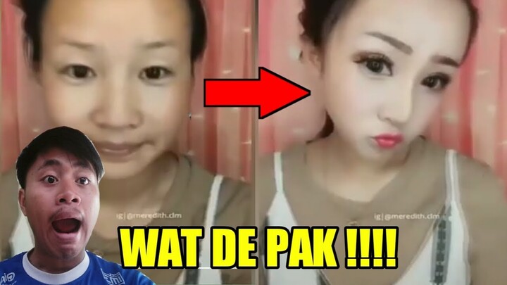 MAKE UP MEMANG JAHAT !!! Transformasi make up terparah