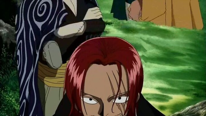 Ketika Rock D. Shanks tiba di Marineford