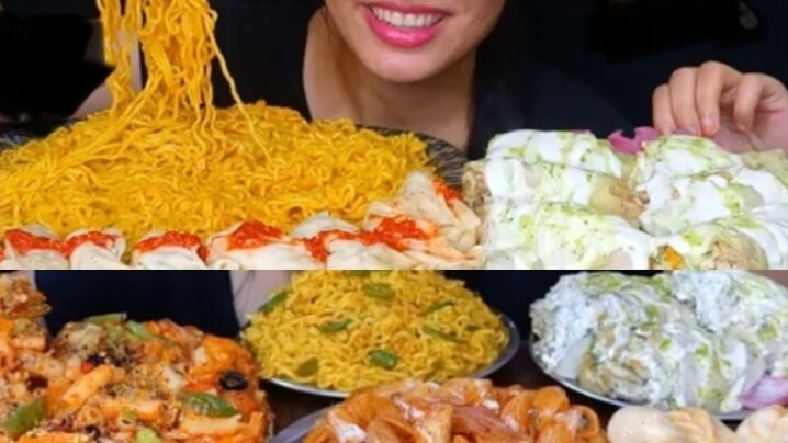 CHEESY PASTA PIZZA, MALAI CHAAP ROLL, TOMATO PASTA, CHILLI MASALA MAGGI, PANEER AND DARJEELING MOMOS