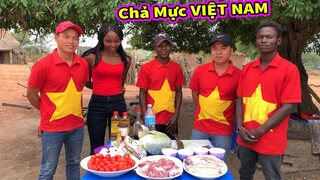 Ẩm Thực Châu Phi | Sự Trở Lại Của VICTORI, FEDDI Trên Kênh Ẩm Thực Châu Phi Với Món Chả Mực Việt Nam