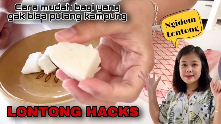 CARA MUDAH BIKIN LONTONG UNTUK LEBARAN