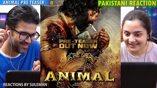 Pakistani Couple Reacts To Animal Pre Teaser | Ranbir Kapoor | Sandeep Reddy Vanga | Bhushan Kumar