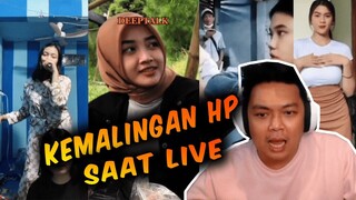 KEMALINGAN SAAT LIVE - REACTION BANGPEN