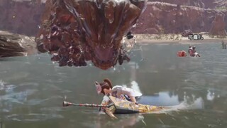 [Monster Hunter: Rise] Is this Tachi, the red blade takes only 15 seconds.